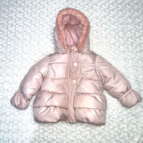 NWOT DKNY Puffer Coat - Picture 1 of 5